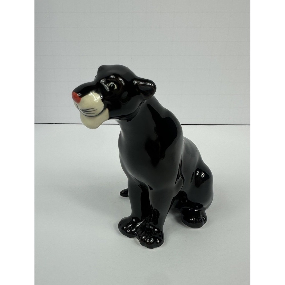 Vintage Disney Bagheera Jungle Book 3.75" Figurine, Black Panther 1960s Japan - Picture 2 of 8